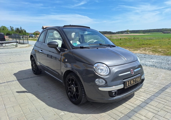 Fiat 500 cena 26900 przebieg: 80390, rok produkcji 2015 z Bardo małe 497